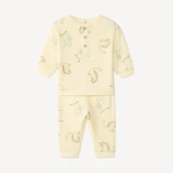 Joggingset met Dino-print voor babyjongens