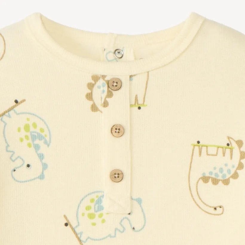 Joggingset met Dino-print voor babyjongens