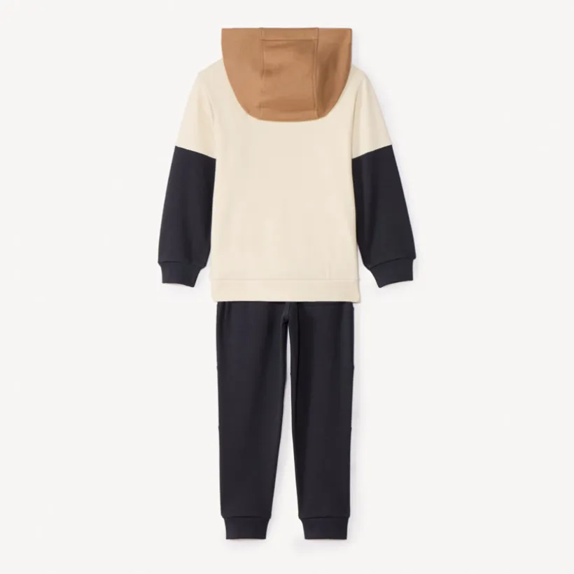 Jogging set met geblokt kleurenschema jongens