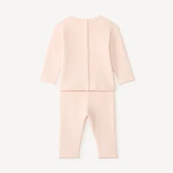 Jogging set met geborduurde teddybeer voor babymeisjes