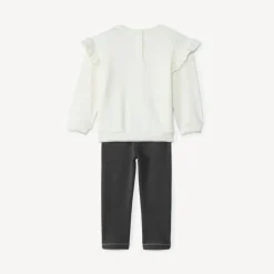Joggingset met vlinderpatroon voor babymeisjes
