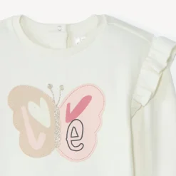 Joggingset met vlinderpatroon voor babymeisjes