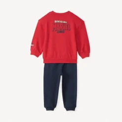 Joggingset van fleece Spiderman Marvel voor babyjongen
