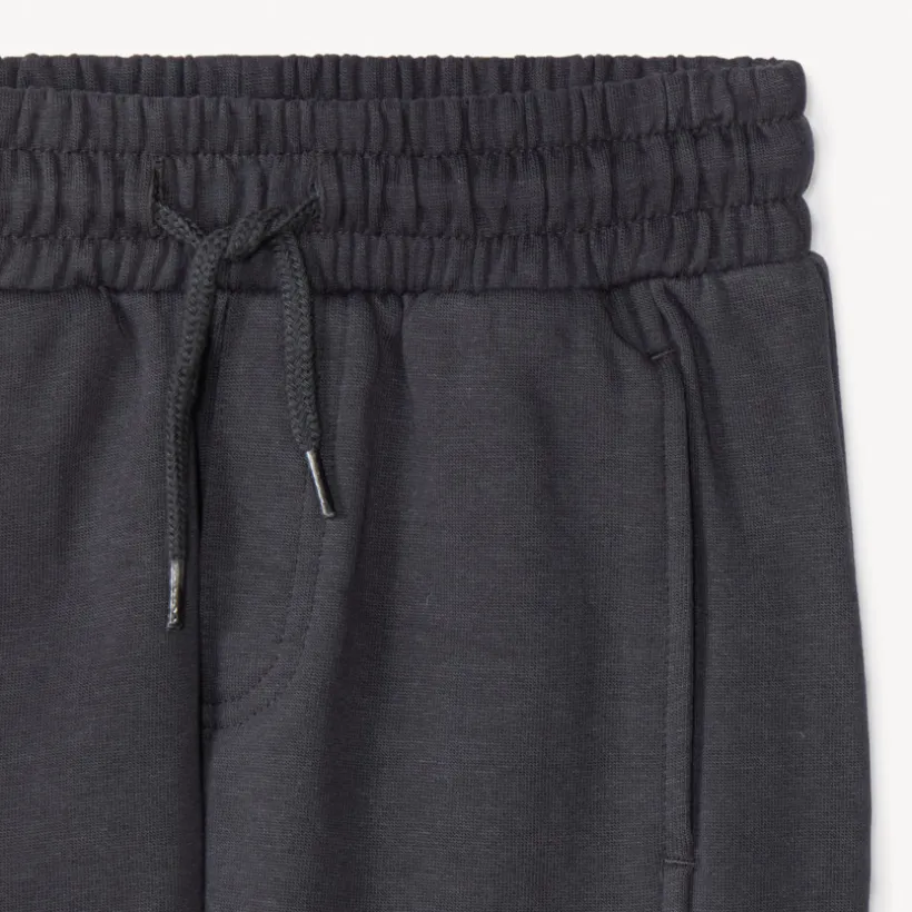 Joggingset van geborsteld katoen met bedrukte sweatshirt jongens