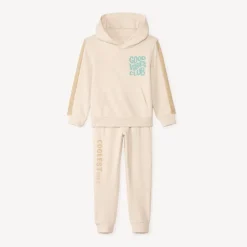Jogging set van gemêleerde fleece jongens