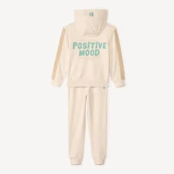 Jogging set van gemêleerde fleece jongens