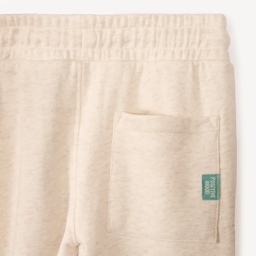 Jogging set van gemêleerde fleece jongens