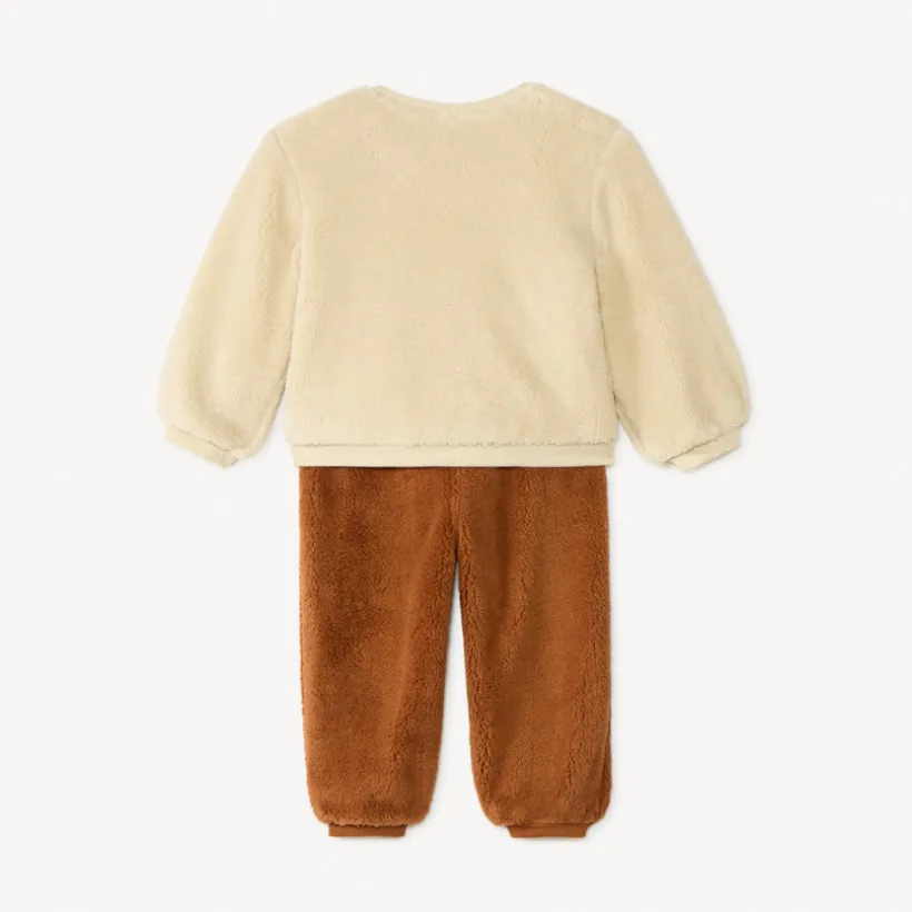 Jogging set van sherpa voor babyjongen