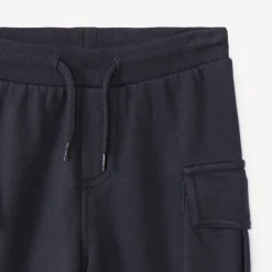 Jogging set voor babyjongen met fancy badstof patch