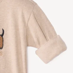 Jogging set voor babyjongen met fancy badstof patch