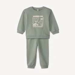 Jogging set voor baby jongens met fantasieprint