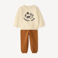 Jogging set voor baby jongens met fantasieprint
