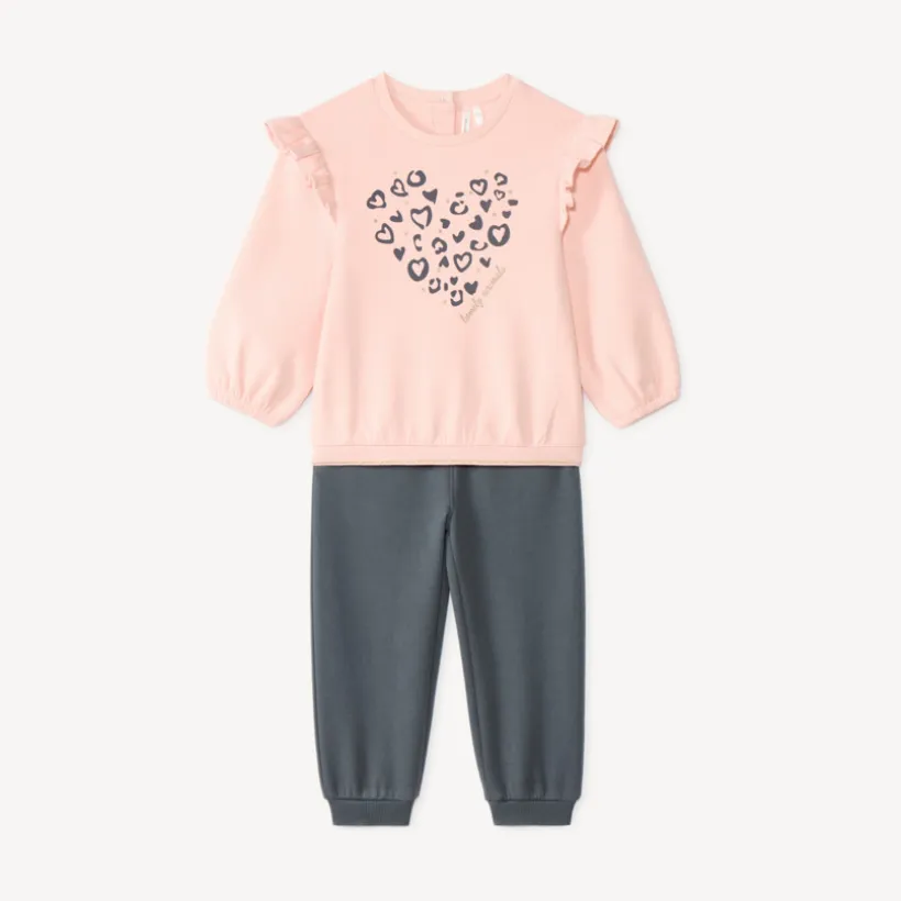 Jogging set voor babymeisjes