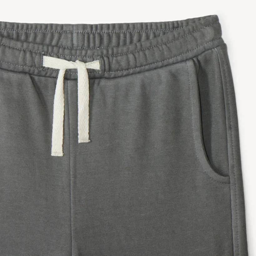 Jogging set voor meisjes in grijs met een vervaagde look