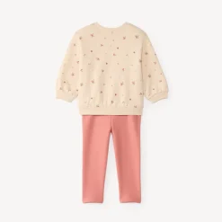 Joggingset voor meisjes met fruitmotief