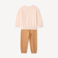 Joggingset voor meisjes met strikprint