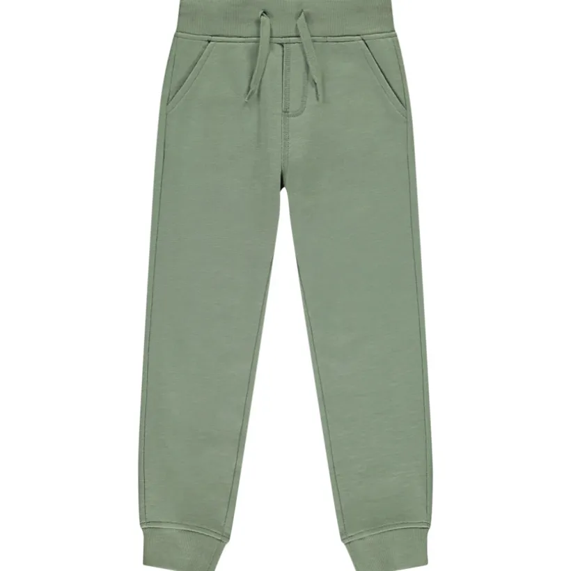 Jogging van effen fleece jongens