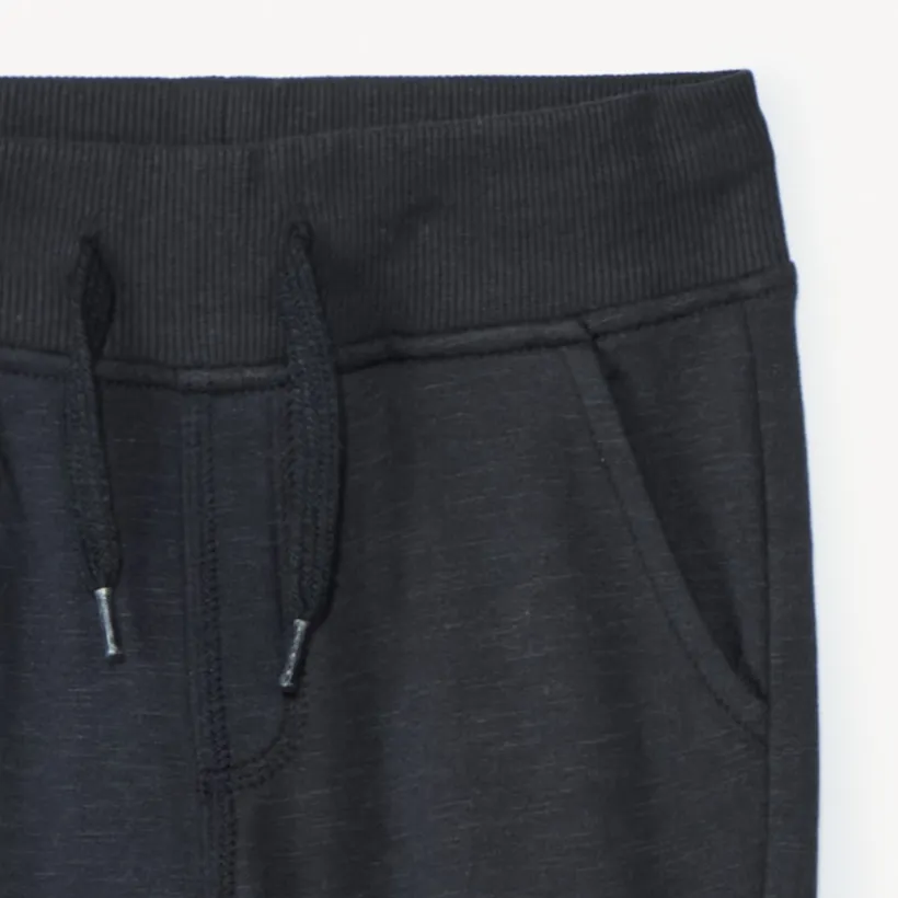Jogging van effen fleece jongens