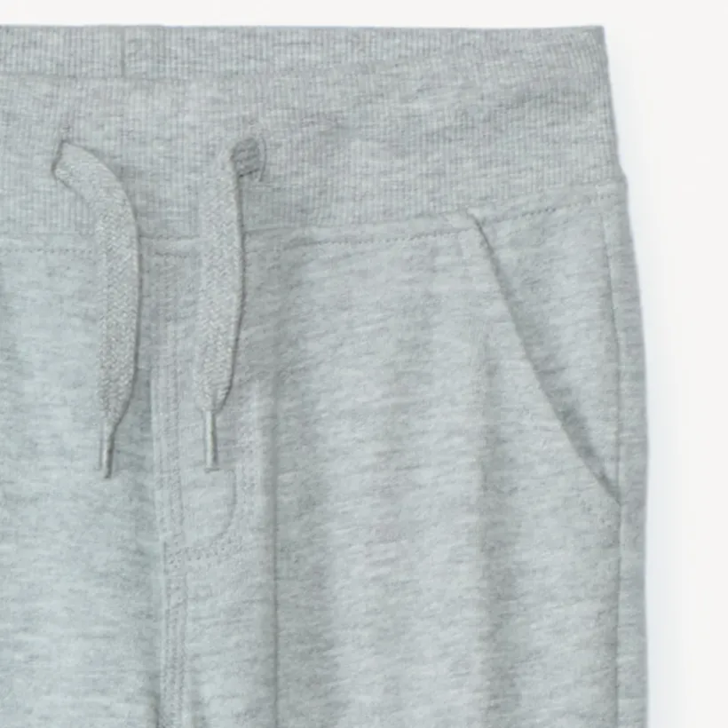 Jogging van effen fleece jongens