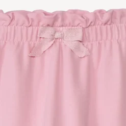 Jogging van fleece met een volants taille voor meisjesbaby's
