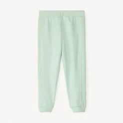 Jogging van unicolor fleece en honingraat voor babyjongens