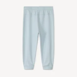 Jogging van unicolor fleece en honingraat voor babyjongens
