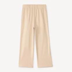 Jogging wijd in bedrukt fleece meisjes