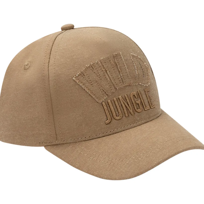 Jongen cap met 3D borduursel en patches