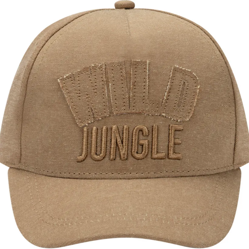 Jongen cap met 3D borduursel en patches