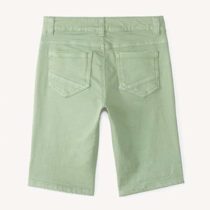 Jongens bermuda met jeanslook