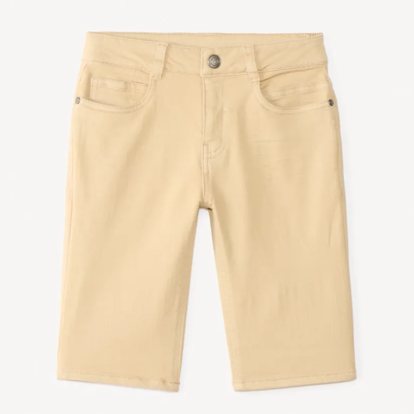 Jongens bermuda met jeanslook