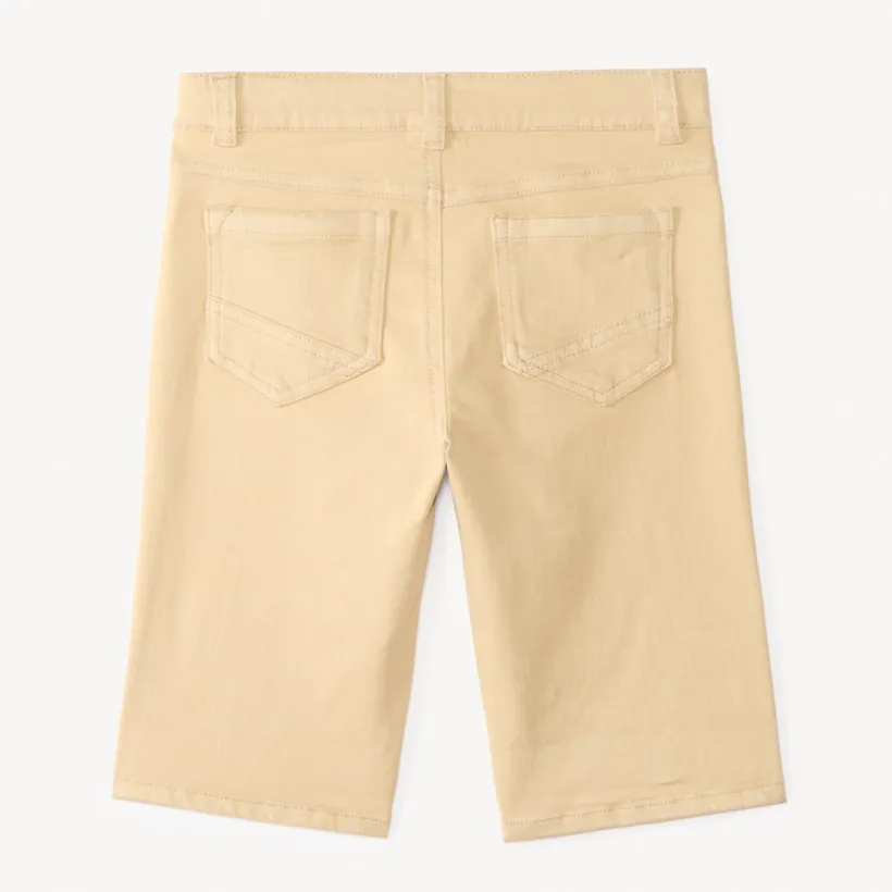 Jongens bermuda met jeanslook