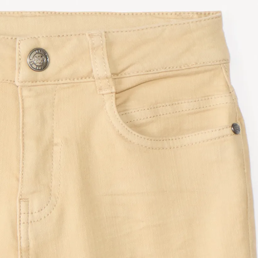 Jongens bermuda met jeanslook