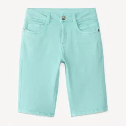 Jongens bermuda met jeanslook