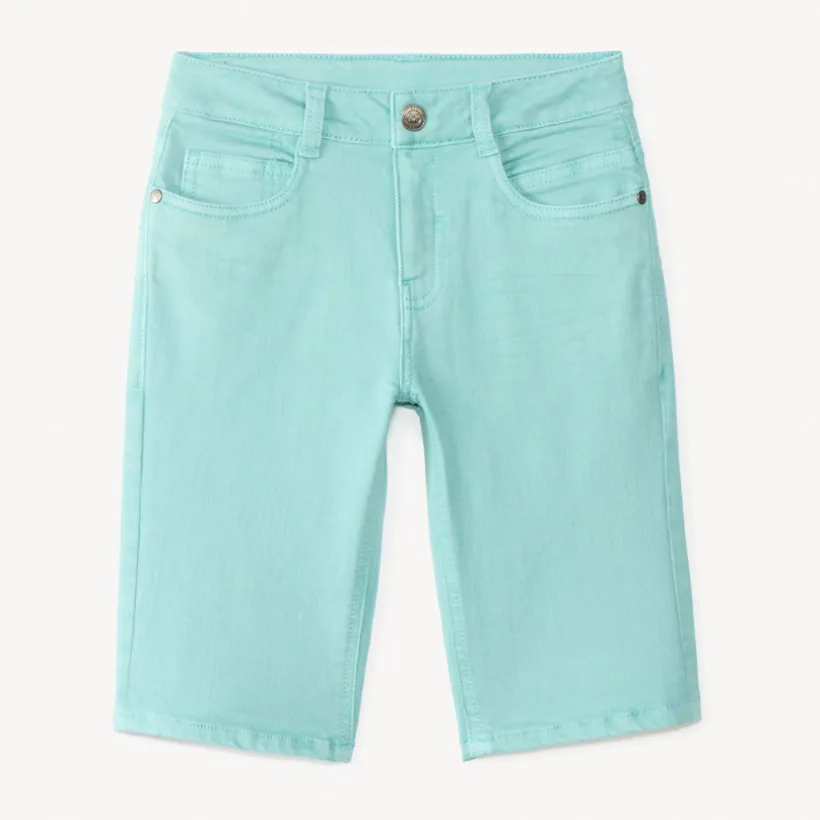 Jongens bermuda met jeanslook