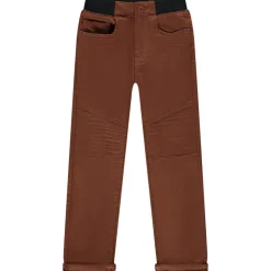 Jongensbroek met elastische taille en doorgestikte naden