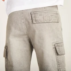 Jongens cargo jeans bermuda