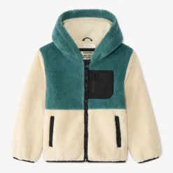 Jongen sherpa hoodie jacket