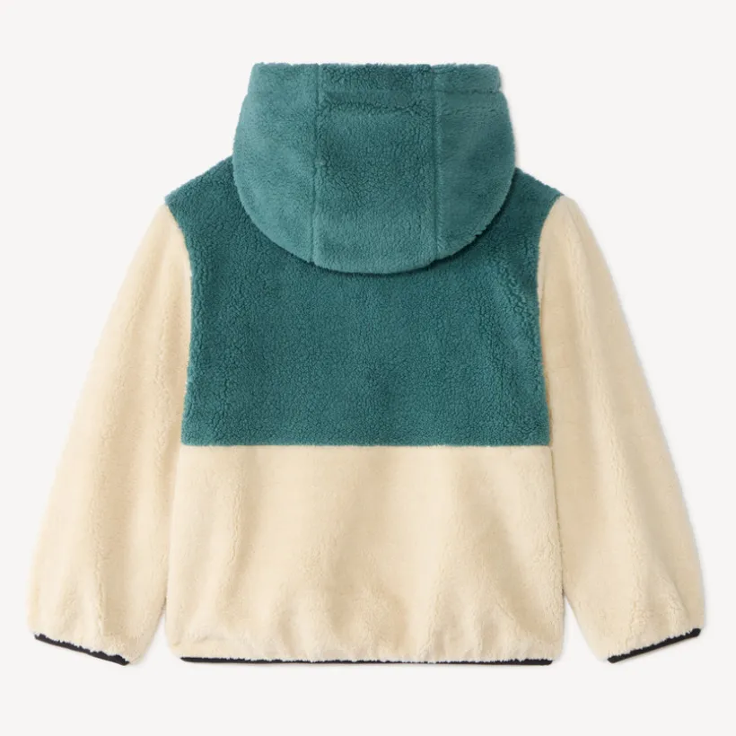 Jongen sherpa hoodie jacket