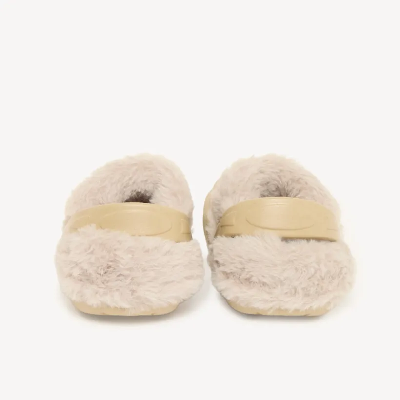 Jongens pantoffels stijl klompschoen met voering en patch