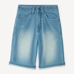 Jongens spijker bermuda shorts