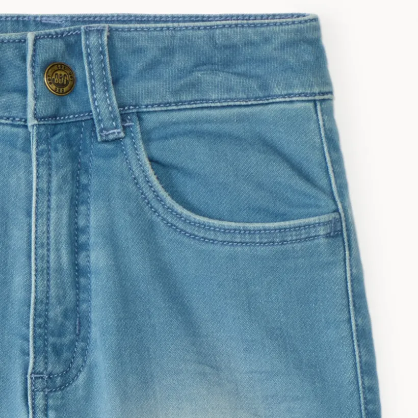 Jongens spijker bermuda shorts