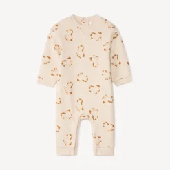 Jumpsuit met paardenprint voor babyjongen