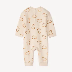 Jumpsuit met paardenprint voor babyjongen