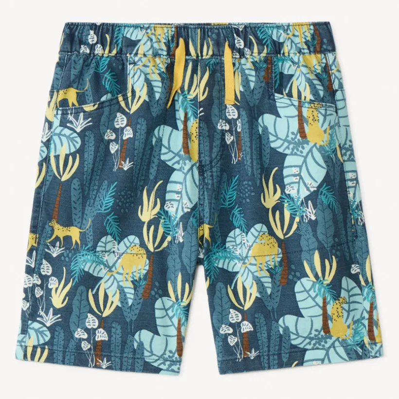 Jungle bedrukt bermuda jongens