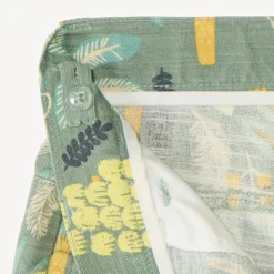 Jungleprint canvas bermuda voor jongen