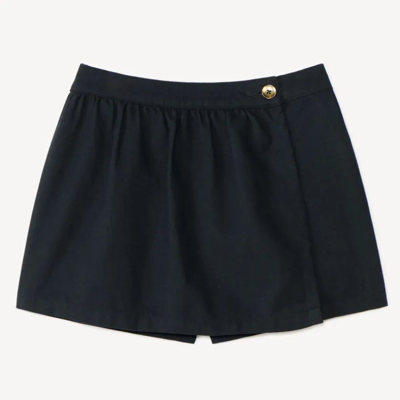 Jupe-short meisjes met portefeuille-effect