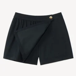 Jupe-short meisjes met portefeuille-effect