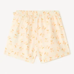 Jupe-short met kersenschema voor babymeisjes