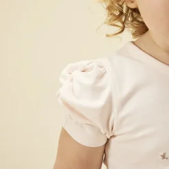 Jurk 2-in-1 effect met tule en vlinderprint voor baby meisjes
